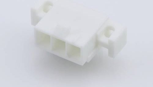 Molex Einbau-Buchsenleiste Standard 3-polig in Weiß - Bild 1