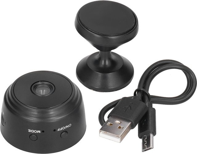 TOMTOP A9 Action Kamera mit High Definition, Infrarot Nachtsicht und drahtlosem WiFi in Schwarz - Bild 1