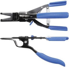 BGS Schlauch-Abstreifzange arretierbar blau 202 mm - Bild 1