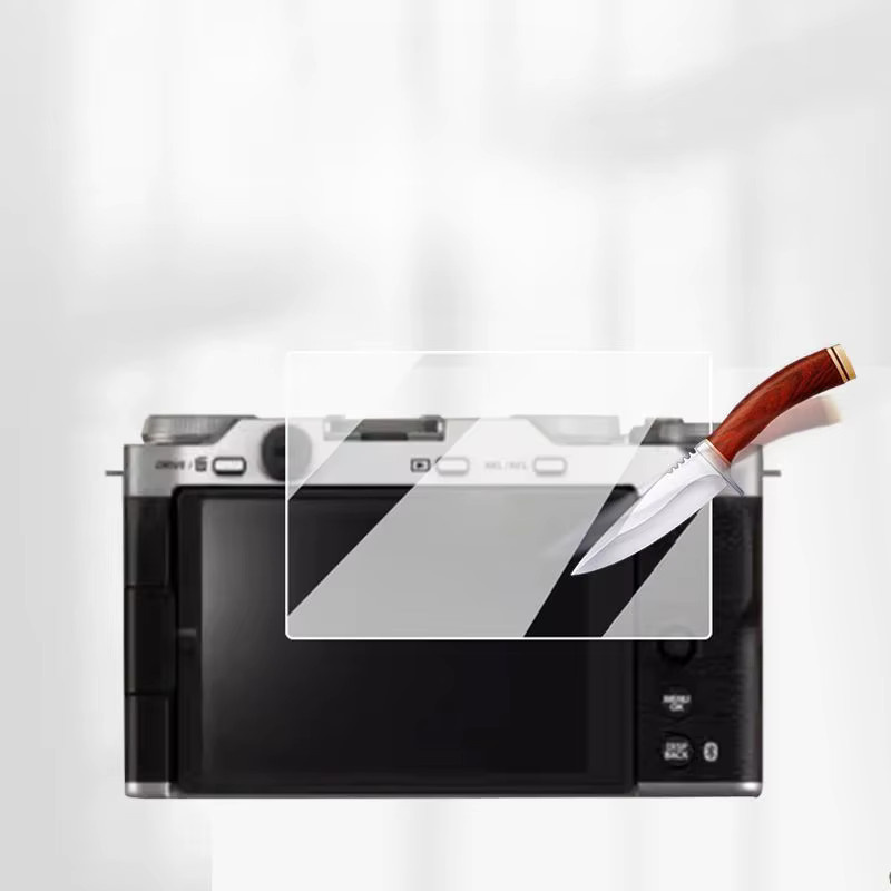 2er-Set Fujifilm X-M5 Displayschutzfolie aus gehärtetem Glas, transparent - Bild 4