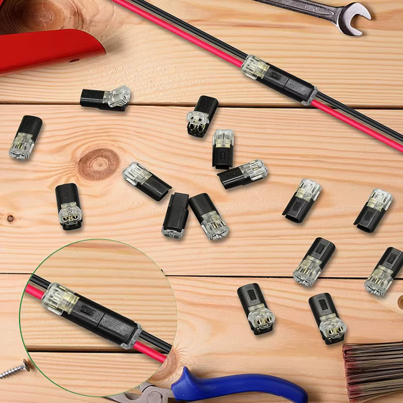 JORPETS 100 Stück 2-Pin Automobil Steckverbinder Wasserdichte Elektrische Terminal Anschlüsse für Kabel und Drähte - Bild 5