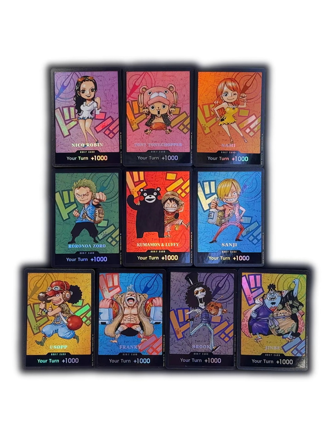 Bandai One Piece Kumamon Sammelkarten, Englisch, 10-teiliges Set - Bild 3