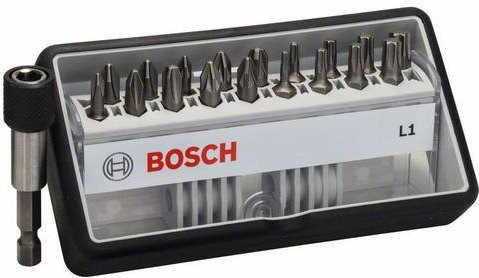 Bosch Robust Line Schrauberbit-Set 19-teilig mit Phillips, Pozidriv und Torx in Multicolour - Bild 1