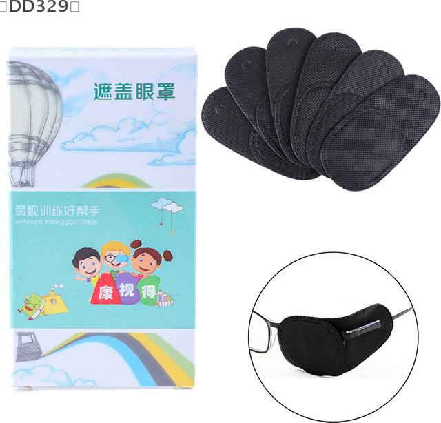 JETTING Amblyopie-Augenklappe für Brillen, 6 Stück, Unisex - Bild 1