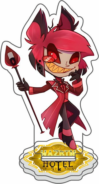 Yiran toy 1 Hazbin Hotel Acrylfigurenständer Schreibtischornament - Bild 1