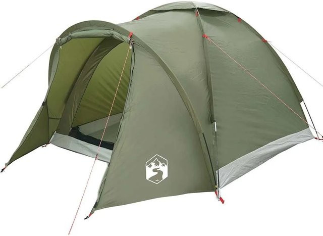 vidaXL Angelzelt für 2 Personen in Olivgrün aus wasserdichtem Polyester - Bild 1