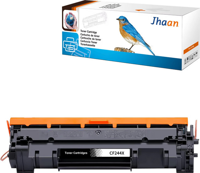 Jhaan Tonerkartusche CF244X 44X kompatibel mit HP Laserjet Pro M15w M15a und Laserjet MFP M28w M28a in Schwarz - Bild 1