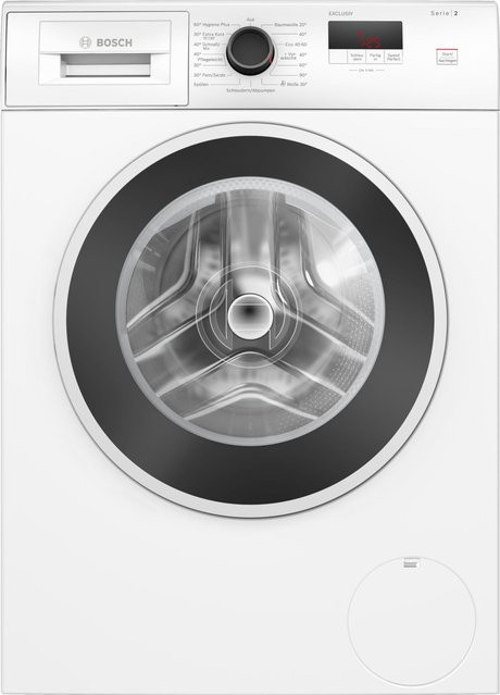 Bosch Serie 2 WGE02490 Frontlader Waschmaschine in Weiss mit 7 kg Kapazität, 1400 U/min und Aquastop - Bild 1