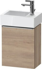 Duravit Waschtischunterschrank D-Neo in Braun Matt mit 1 Tür, Wandmontage, B/T/H: 36,4 x 22,2 x 44 cm - Bild 1