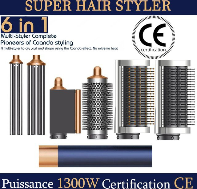 SenCiciMen X9 Multi Haar Styler, Lockenstab und Heißluftbürste - Bild 1