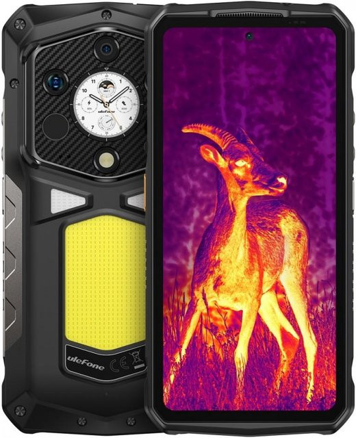 KATOMIX Smartphone Armor 29 Pro Thermal 5G mit 16 GB RAM und 512 GB Speicher in Schwarz - Bild 1