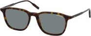 Montblanc MB 0082S Sonnenbrille, Vollrand, quadratisch, Unisex, Kunststoff, brown green - Bild 1