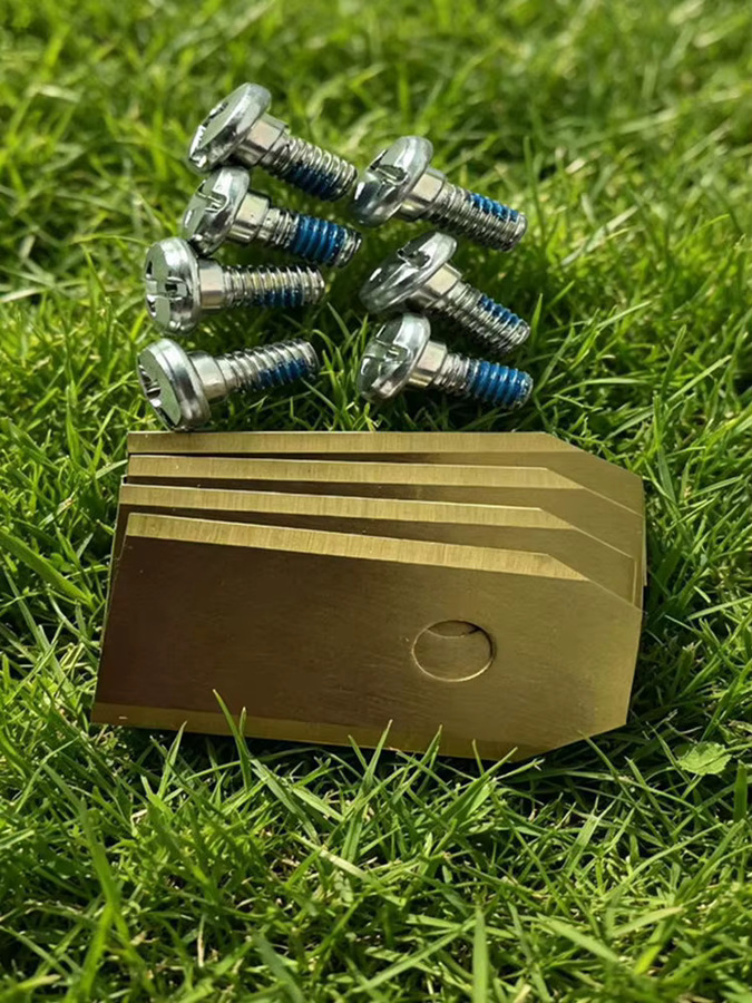 30 Stück Segway Navimow Rasenmäherklingen Set, Farbe: Silber, B/T/H: 35 x 18 x 0,9 mm - Bild 4