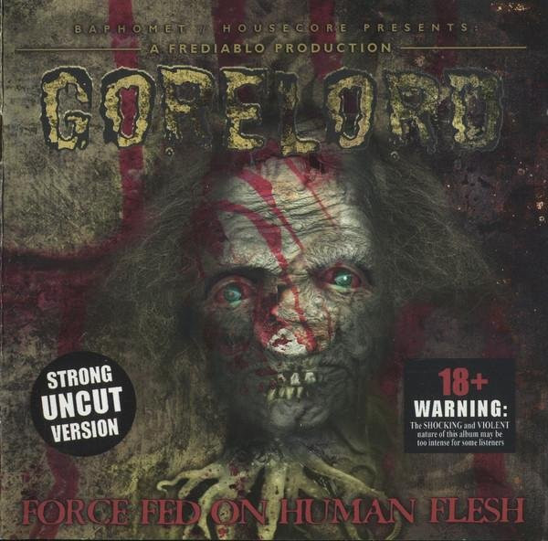 Gorelord CD Force Fed On Human Flesh von Baphomet Records, Rock Album aus dem Jahr 2001, Multicolor - Bild 1