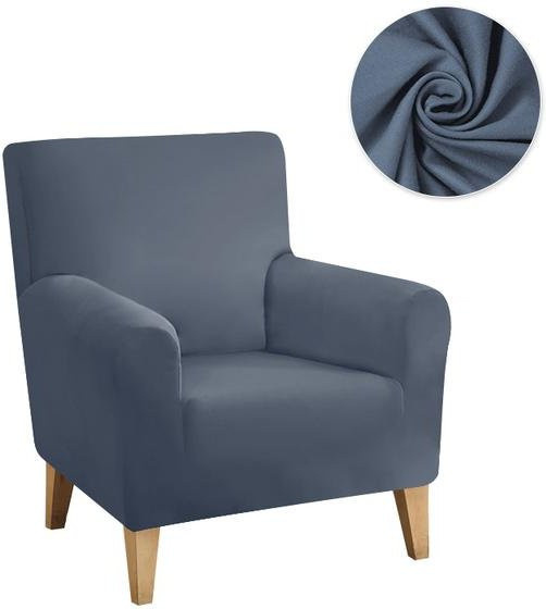 Wasserabweisender Einzelsofa-Bezug mit Karomuster, elastischer Sesselbezug aus Jacquard-Polyester mit Anti-Rutsch-Funktion, waschbar - Bild 1