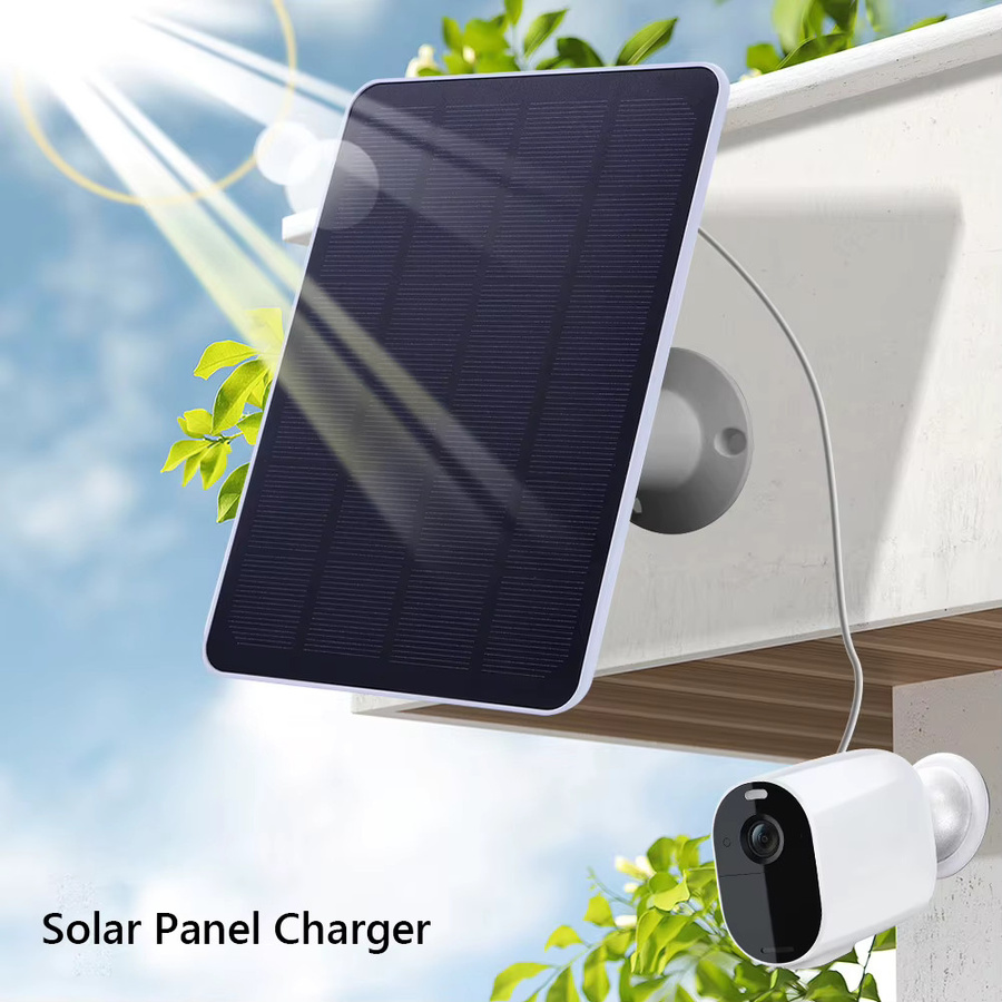 Arlo Solarpanel-Set mit 360 Grad verstellbarer Wandhalterung, IP65 wasserdicht, kompatibel mit Arlo Essential Spotlight und XL Spotlight - Bild 2