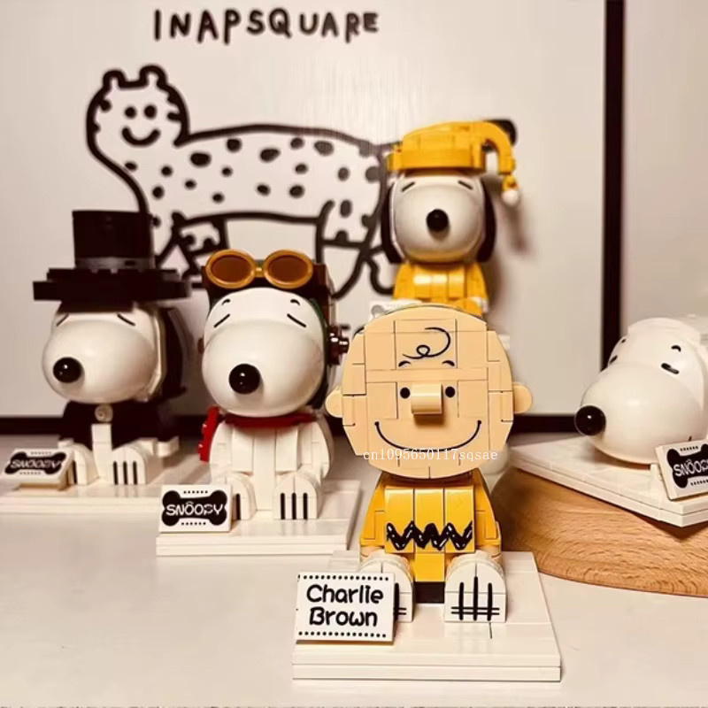 Pantasy Snoopy Disney, Bausteine, Montage Modell, Bunt / Mehrfarbig - Bild 6