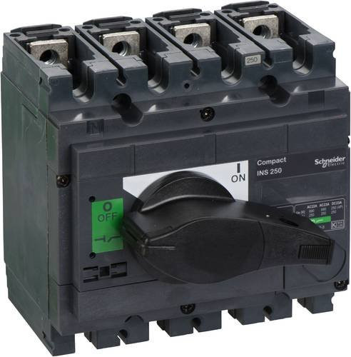 Schneider Electric 31107 Lasttrennschalter 250A 250 V/DC 690 V/AC Schwarz - Bild 1
