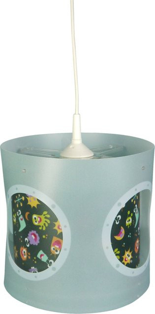 Niermann Aliens Pendelleuchte Kunststoff Grau Multicolor Durchmesser: 25 cm - Bild 1
