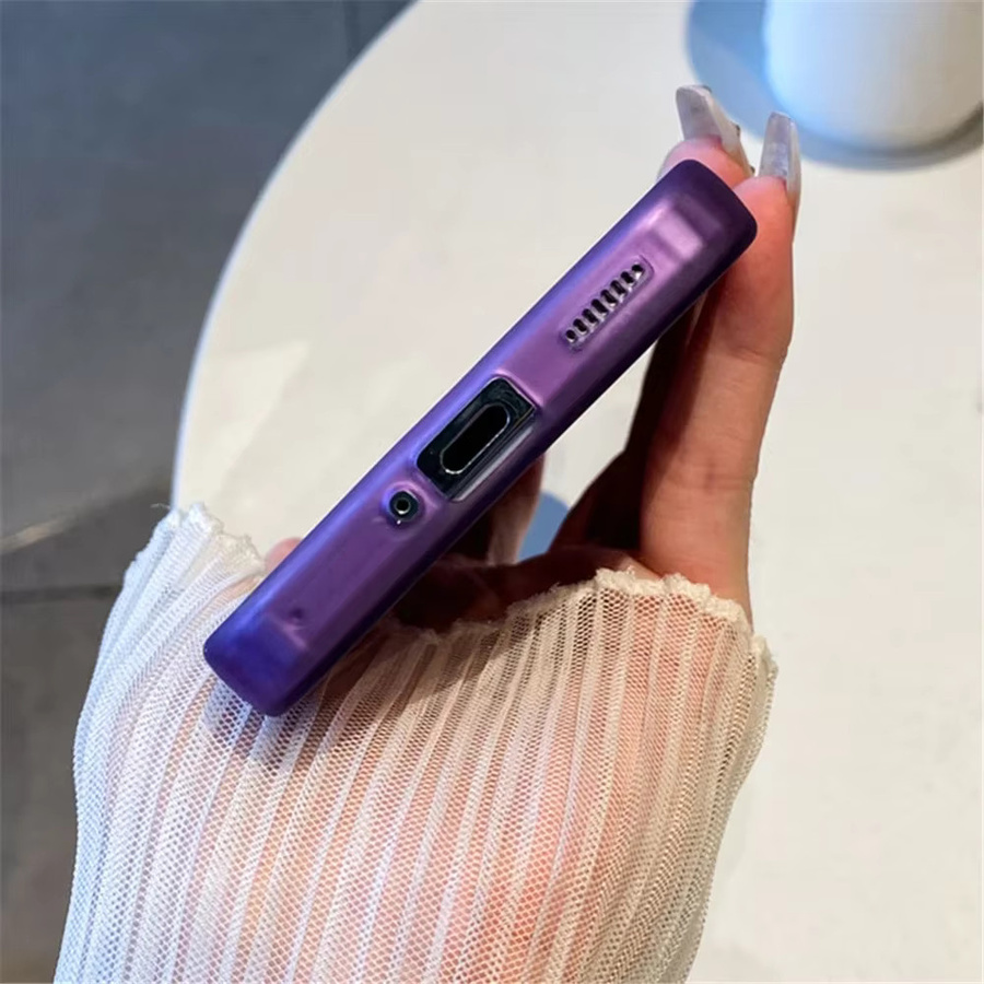 Stoßfeste Handyhülle mit mattem Laser-Effekt für Xiaomi 13T 12T 11 13 14 und Poco X6 F5 F4 F3 Pro sowie Redmi Note 13 12 Pro in Multicolor - Bild 4