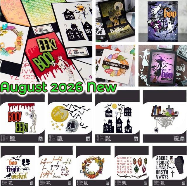 Vault Frights Bones Metall-Schneidestanzformen für Halloween DIY Scrapbook-Dekoration und Grußkarten in Multicolour - Bild 1