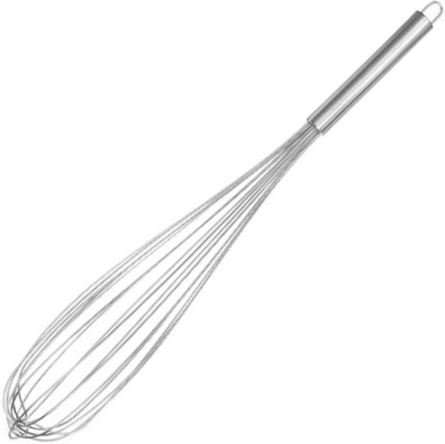 Hendi Schneebesen aus Edelstahl mit 8 Drähten, Farbe Silber, Länge: 60 cm - Bild 1
