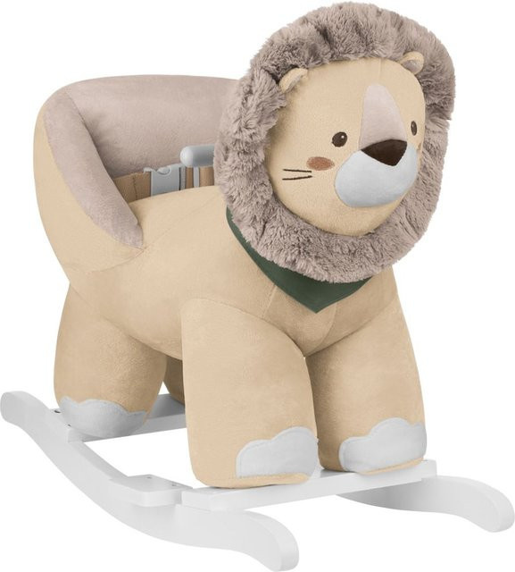 Kikkaboo Schaukeltier Löwe, Plüsch, beige, ab 1 Jahr - Bild 1