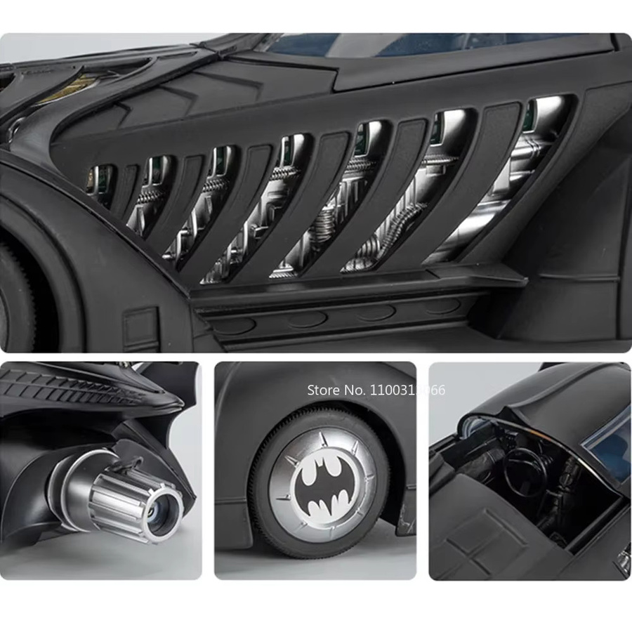MAKEDA Batmobil 1995, Spielzeugmodell, 1:18, mit Musik, Metall - Bild 5