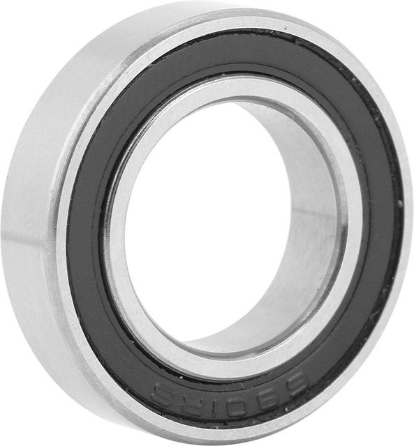 10 Stück Gummidichtkugellager 6801-2RS aus Edelstahl in Silber, B/D/H: 21 x 12 x 5 mm - Bild 1