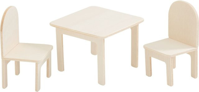 stafil Miniatur-Set Esszimmer Sperrholz Beige - Bild 1