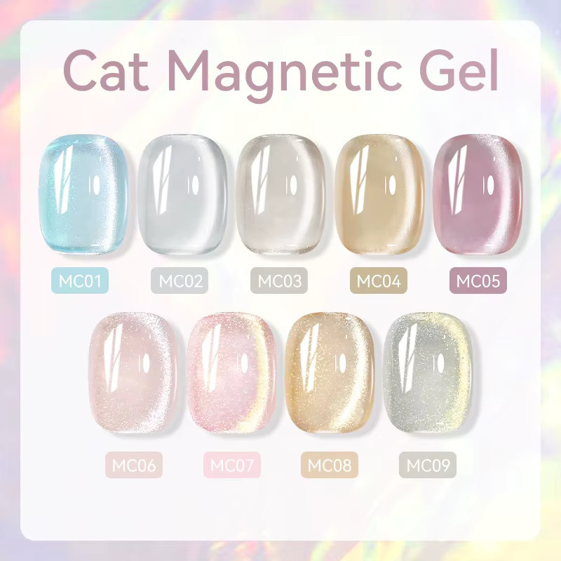 LILYCUTE MC04 Magnetischer Nagellack, Semi Permanent UV Gel, 7 ml - Bild 2