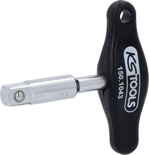 KS Tools T-Griff Antrieb 3/8 Zoll in Schwarz mit 10 mm Aufnahme - Bild 1