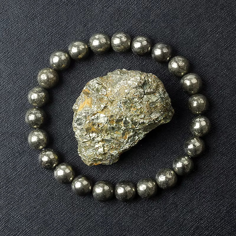 HOBBORN Armband, Pyrit, Silber, Unisex - Bild 5