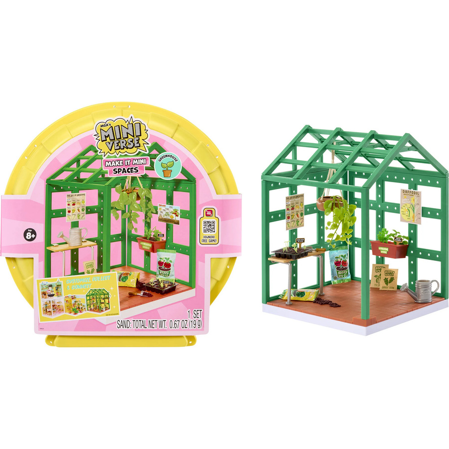 MGA Miniverse Make It Mini Spaces Greenhouse, Basteln, ab 3 Jahren - Bild 1