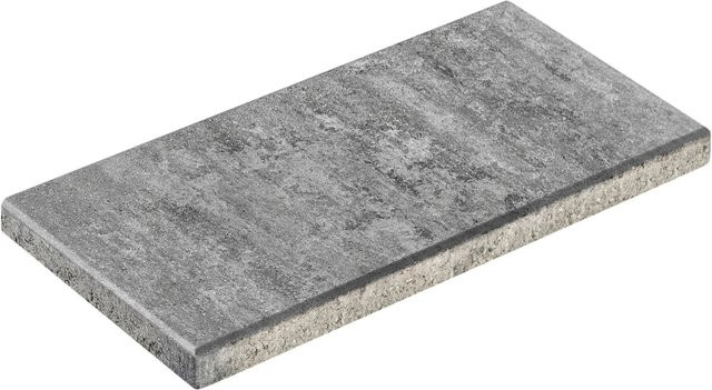 Diephaus Terrassenplatte Corso in Graphit grau B/T/H: 50 x 25 x 4 cm - Bild 1