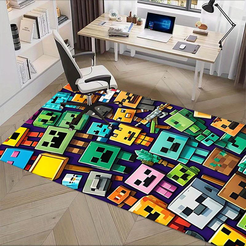 Yun Heng Three Minecraft Bürostuhlmatte Pixel Art Gaming Teppich, Mehrfarbig, B: 160 cm, T: 200 cm - Bild 6