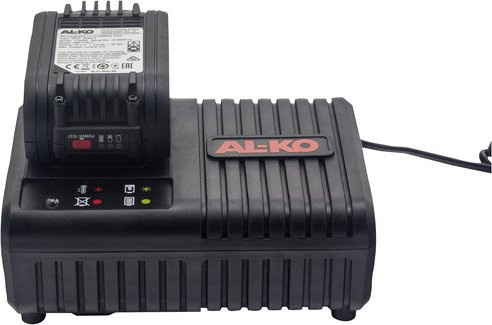 AL-KO Easyflex C 60 Li Schnellladegerät für 20 V Akkus in Schwarz - Bild 1