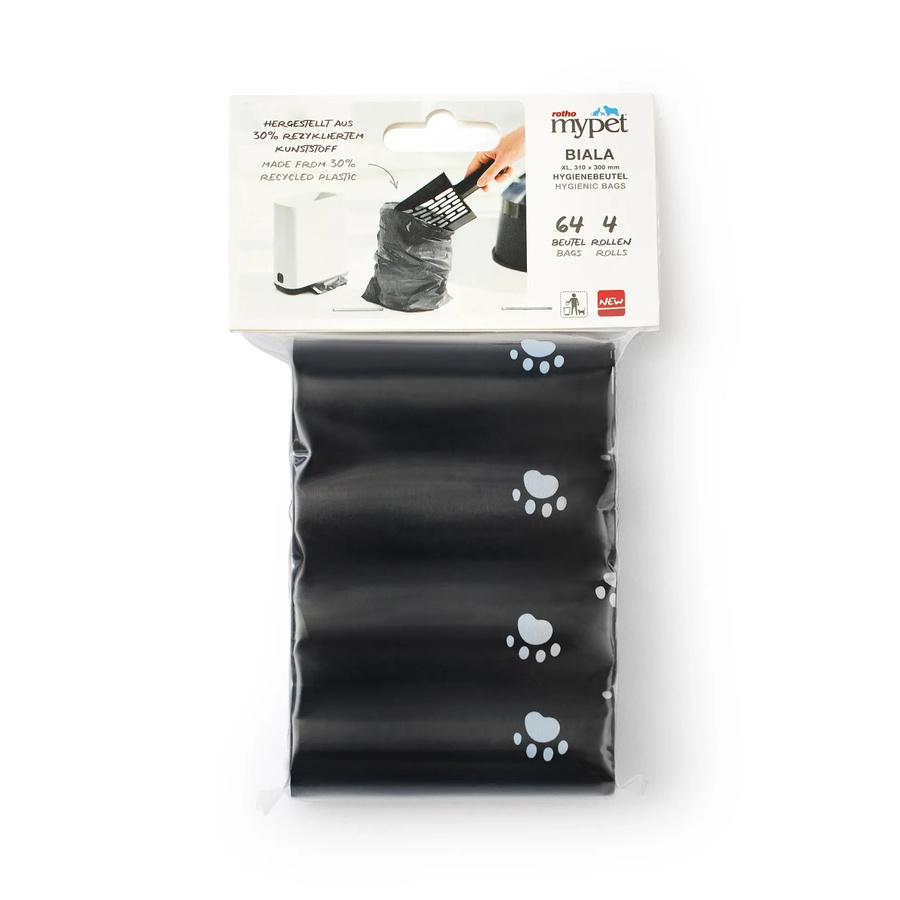 Rotho Hygienebeutel-Set Biala Schwarz 4-teilig - Bild 2