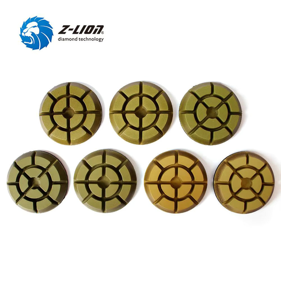 Z-LION Diamant Schleifpads für Marmor und Stein, 3 Zoll, Dicke: 10 mm, Nasspolier-Scheiben für Bodenpolierarbeiten - Bild 3