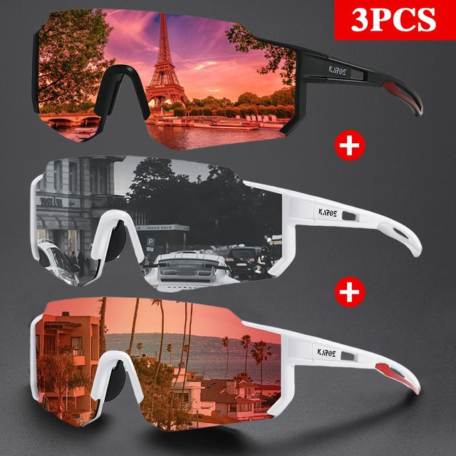Karos Sonnenbrille Mountainbike, Unisex, Vollrand, Kunststoff - Bild 1
