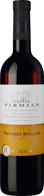 Castel Firmian Teroldego Rotaliano DOC, trocken, Rotwein, 2023, 0,75 l - Bild 1