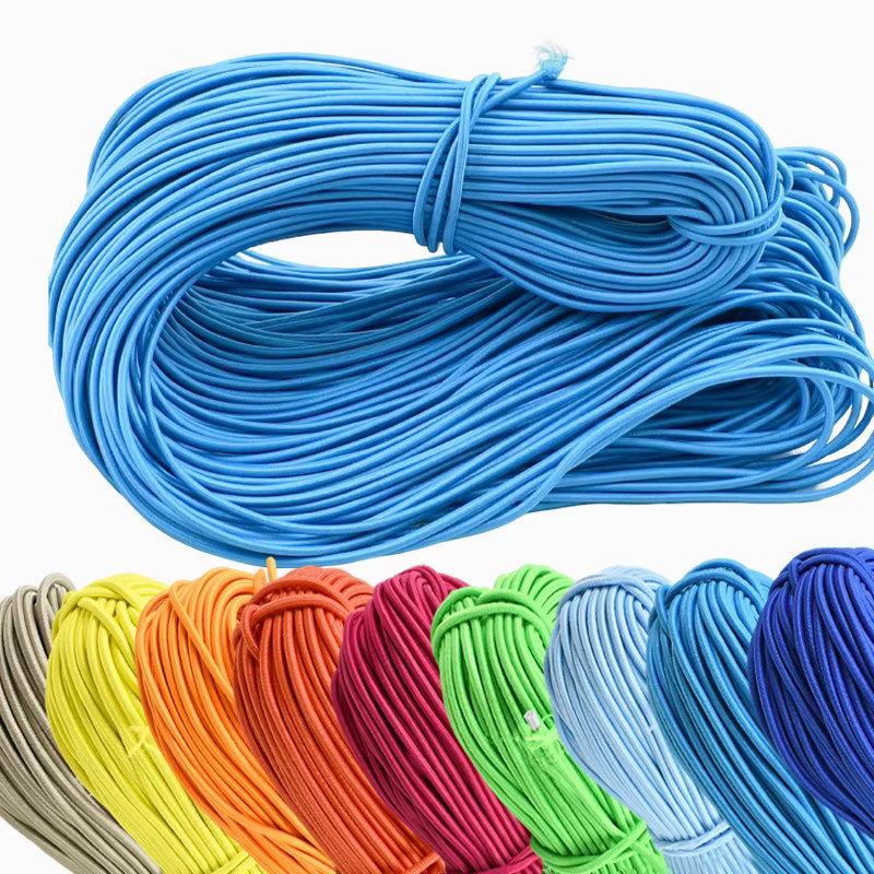 Meetee Elastisches Bungee-Seil, 3 mm Durchmesser, Kunststoffbeschichtet, Mehrfarbig - Bild 4