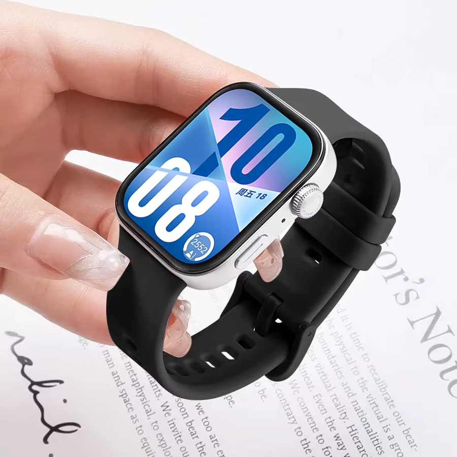 Huawei Uhrenarmband Silikon, Schwarz, Unisex - Bild 1