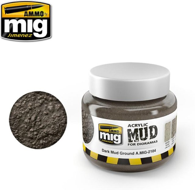 AMMO by MIG Jimenez Dark Mud Ground, Braun - Bild 1