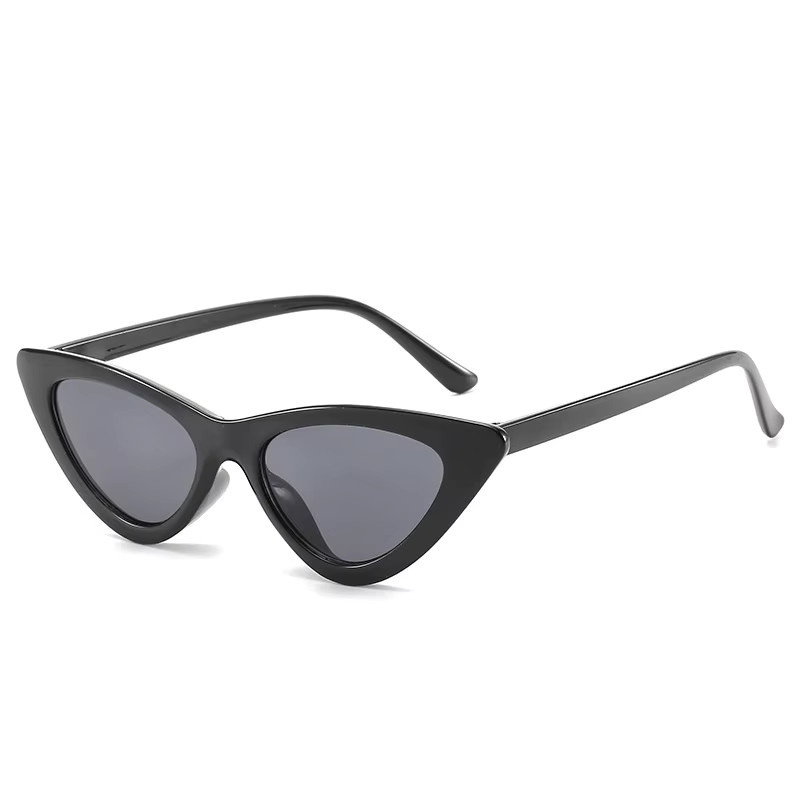ZUXUB Sonnenbrille Cat Eye, Vollrand, Kunststoff, Schwarz, Unisex - Bild 2