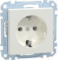 Merten Schuko-Steckdose System M Unterputz, Polarweiß, IP20 - Bild 1