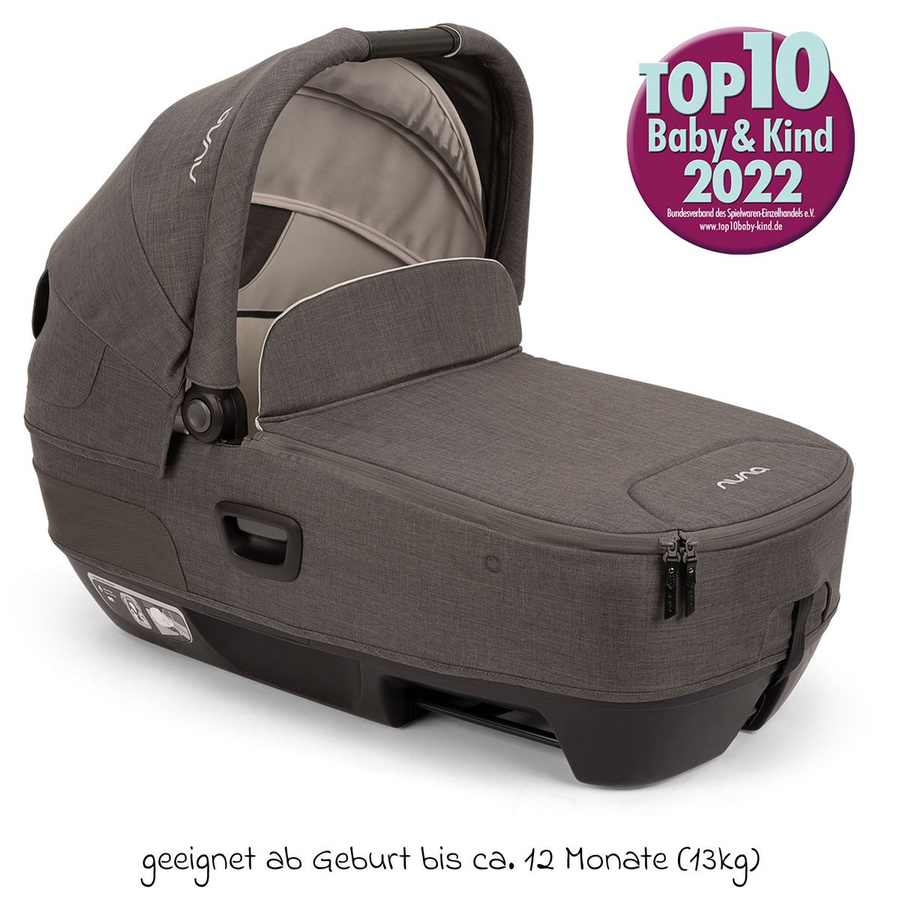 Nuna Babywanne CARI next für Auto und Kinderwagen in Thunder - Bild 6