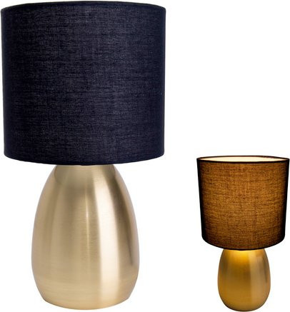Näve Tischleuchte Aurum Gold-Schwarz B/T/H: 17,5 x 17,5 x 32,5 cm - Bild 3