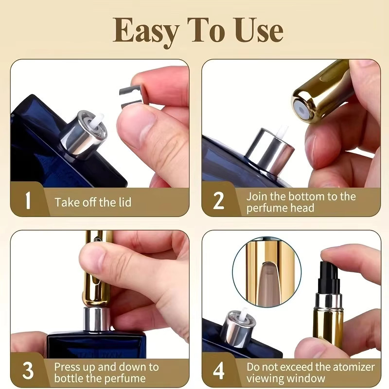 RUZOFO Parfüm-Spenderflasche, 5 ml, Unisex, Spray - Bild 3