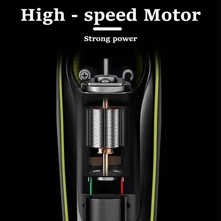 Kemei KM-696 Multifunktionaler Trimmer 5-in-1, Schwarz, Herren - Bild 6